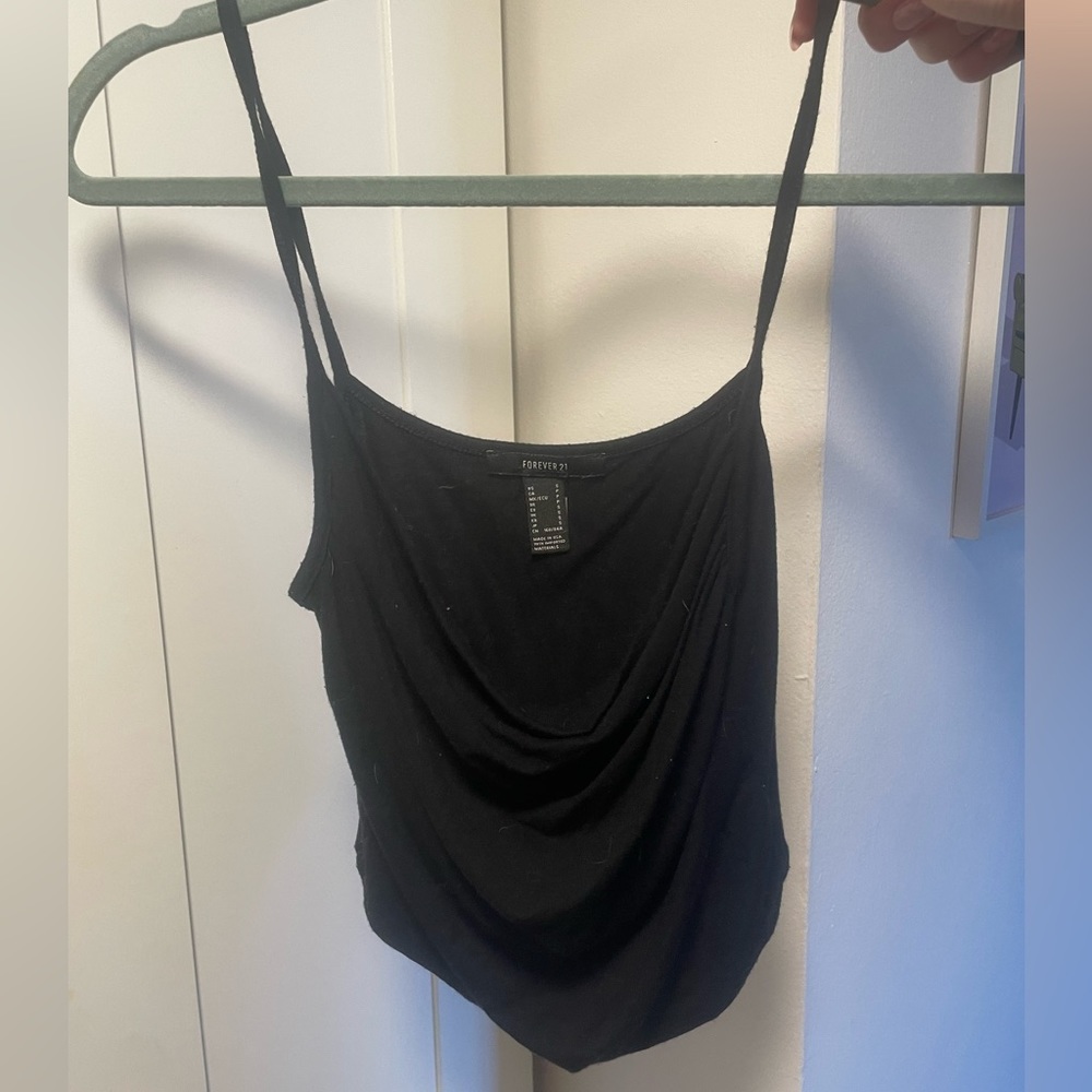 Cowl neck cami